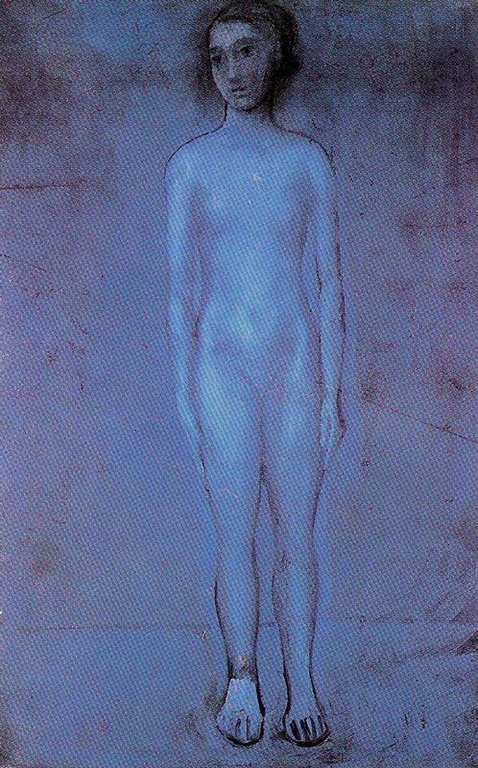 Picasso Standing young nude 1904